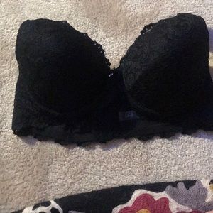 NWT black lace bra